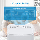 14,000 BTUs Portable Air Conditioner with 3-In-1 Room AC Unit for 750 Sq.Ft.