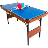 Crux 55' Folding Billiard/Pool Table - Portable & Space-Saving Entertainment!