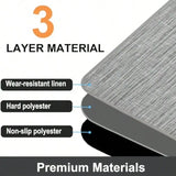 Chair Mat for Carpeted Floors Premium Quality Hard Material Office Floor Mats