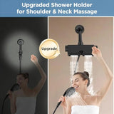 Filtered Shower Head with Handheld Combo - Dual 2-in-1 Spa System with Massage Shower and