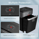 20-Sheet Heavy Duty Paper Shredder, 60 Mins Continuous, Ultra Quiet 60dB