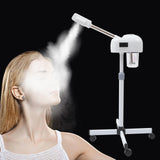 Professional Facial Steamer Machine on Wheels Standing Esthetician
