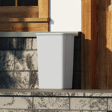 10 Pack 50Qt Stackable Wastebaskets, 13 Gallon Plastic Trash Cans for Kitchen,