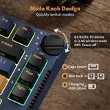 RK Royal Kludge H81 Gasket Structure Mechanical Keyboard 81 Key