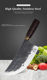 SHANGDAO 7.9" Cleaver Knife, Hand Forged Meat Cleaver Heavy Duty Chopper