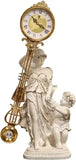 Mantel Clocks Grandfather Home Decor Art Pendulum Clock Desktop