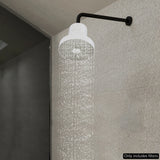 Filtered Shower Head NSF-177, KDF-55 Activated Carbon Calcium Sulfite, Removes