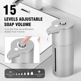 Touchless Automatic Soap Dispenser with Adjustable Volume for Kitchen and Bathroom, Hands-Free