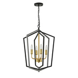 4 Light Luxury Chandeliers Farmhouse Industrial Pendant Lighting Classic Lantern