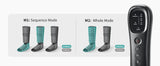 Nekteck Leg Massager Air Compression Calf Wraps for Blood Circulation