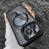 Luxury Magnetic Shockproof Phone Case for iPhone 16/15/14/13/12/11/17 Pro Max