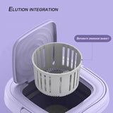 Mini Foldable Washer Portable Washing Machine Spin Dryer Washer For Camping Travel Home Underwear Sock