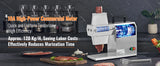 SucceBuy 17inch 54 Blades Commercial Meat Tenderizer 450W Electric Meat Tenderizer Machine