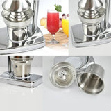 Orange Juice Maker Stainless Steel Manual Juicer Handheld Vegetable Fruit Home Squeezer