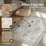 48"x60" Office Chair Mat for Hardwood Tile Floor Under Desk Carpet