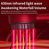 Electric Vibration Massage Comb Red Light Hair Growth Massage Scalp Brush Anti Hair Loss Liquid