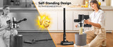 Cordless Vacuum Cleaner, 55Kpa/55Mins Vacuum Cleaners for Home