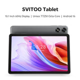 SVITOO Tablet For Kids 2026 Android 16 10.1 Inch Unisoc