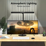 Adjustable LED Desk Lamp with Sphere Lighting, Auto Dimming for Home