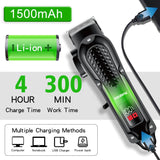 Solimpia Groin Area Hair Trimmer Lawn Mower Ceramic Blade Waterproof Wet Dry Clippers Pubic Armpit Body