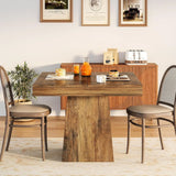 Tribesigns Square Dining Table for 4, 31.5-Inch Kitchen Table Small Dinner Table