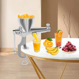 Manual Fruit Vegetable Squeezer, Hand Squeezer Press Machine