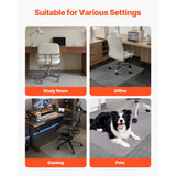 SucceBuy Chair Mat Plastic Floor Protector Rug with Studded Non-Slip