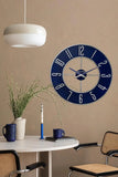 Activity priceBlue Steel Oversize Wall Clock |Model C4809, 27" Diameter