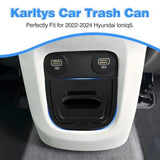 Car Trash Can, Odor-Proof Car Garbage Bin Automotive Center Console Organizer, Dedicated Garbage