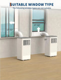 Portable AC Unit 8,000 BTU Air Conditioner For Room Up to 350 Sq.Ft. 3-In-1