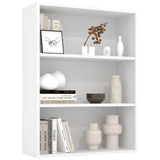 JHK 3-4 Tier Wooden Shelf Bookcase Tall Floor Standing Open Bookshelf f