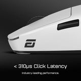 Wireless Gaming Mouse - 4000Hz Polling, 4K DPI, White, Optical Sensor with High-Speed Switches