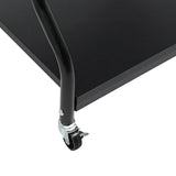 Portable Foot Baths Trolley Footbath Cart Nail Stool with Wheels For Foot Manicure Massage Rest