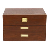 3 Tier Jewelry Box, Jewelry Storage, Pull Out Drawer for Earring Ring
