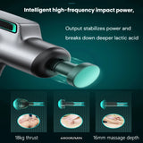 Powerful Massage Gun with 99 Speed Adjustable Levels 8 Attachments