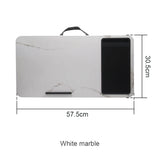 Home office laptop desk, tablet stand, mouse pad, phone stand, laptop desk