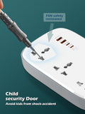 LDNIO Universal Power Strip Network Filter & Surge Protector, US Plug Socket