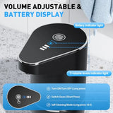 Automatic Soap Dispenser, Touchless Hand Wall Mount Rechargeable 3 Gear Adjustable