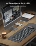 SGIAWETA-Backlit Bluetooth Keyboard and Mouse for Mac, KM100-A Full Size Wireless Keyboard Mouse