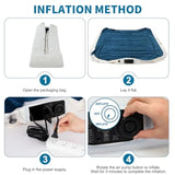 air Mattress Queen with Built in Pump 14 Inch Portable Inflatable Mattress