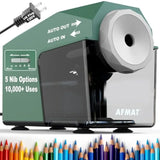 Electric Pencil Sharpener, Fast and Hands-Free, 10K+ Uses, 5 Nibs,