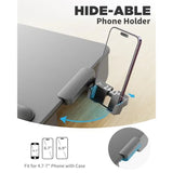 Lap Desk with Cushion for Home Office Use, Bamboo Material