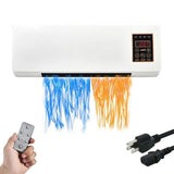 Wall Mounted Portable Air Conditioner W/ Remote Control for Home Office