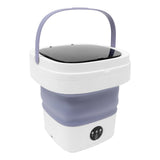 12L Portable Washing Machine, 3 Cleaning Modes Foldable Washing Machine, Travel Mini Washing