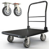 2200 lbs Capacity Foldable Push Cart Dolly for Furniture Luggage Moving Heavy Duty