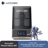 ANYCUBIC Photon Mono M7 Mono MSLA 3D Printer High Speed Resin Photocuring 14K 3D Printer