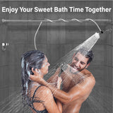 Tandem Shower Head for Couples, High Pressure Dual Shower Head, Double Shower Head for