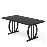 Tribesigns Dining Table for 4-6 People, 63-Inch Large Dinner Table
