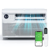8000 BTU Inverter Window Air Conditioner with WiFI, Remote & App Control