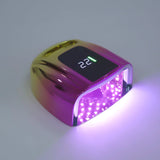 SN475G 96W Wireless Nail Lamp Rechargeable Gradient Gold UV LED Gel Nail Dryer